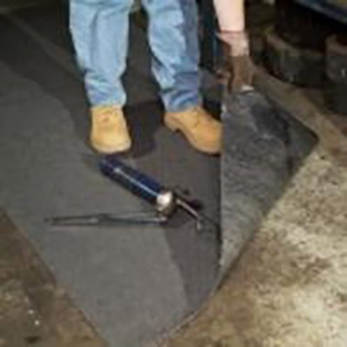 Man Removing Floor Pads